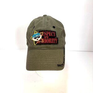 South Park Respect My Authority Embroidered Olive Green Adjustable Dad Hat 2006